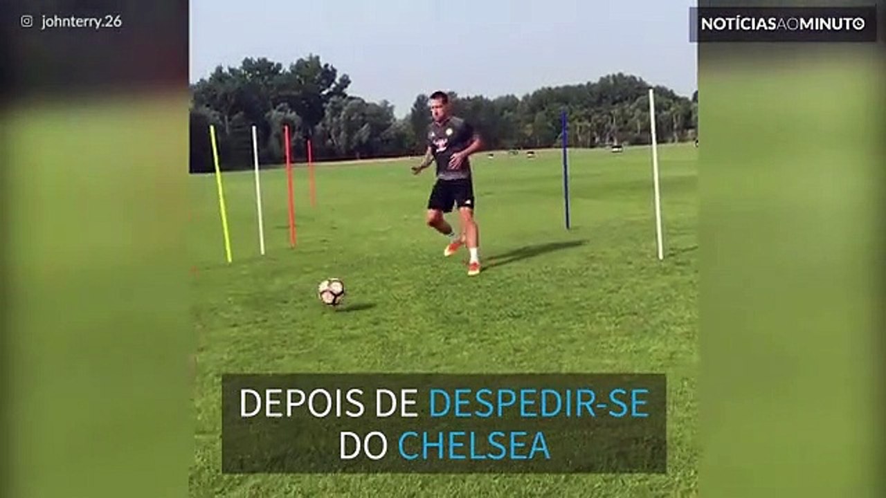 John Terry continua os seus treinos nas férias
