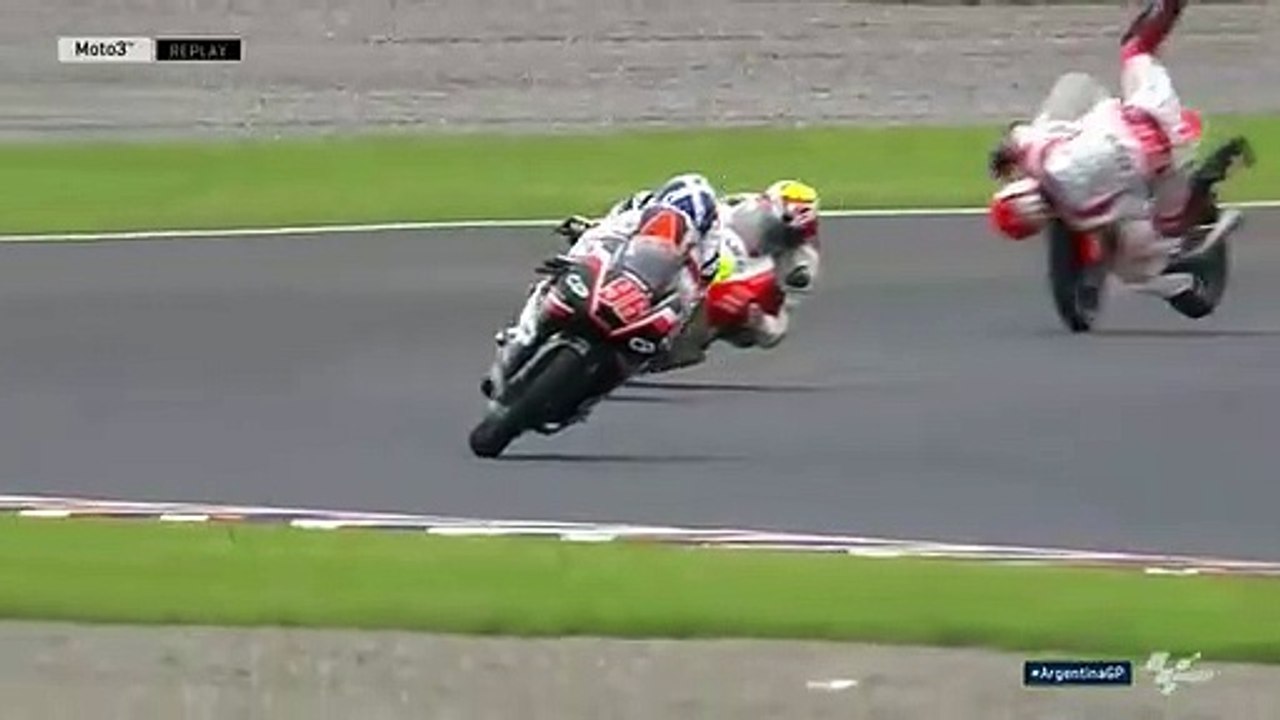 Albert Arenas Acidente Moto3