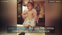 Bebé de John Legend dança como uma verdadeira bailarina