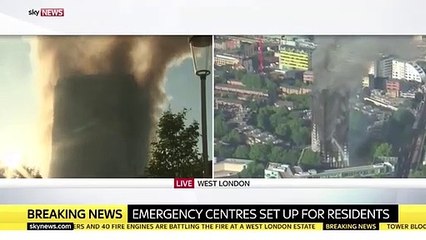 A insólita pergunta de um jornalista a criança que sobreviveu a incêndio