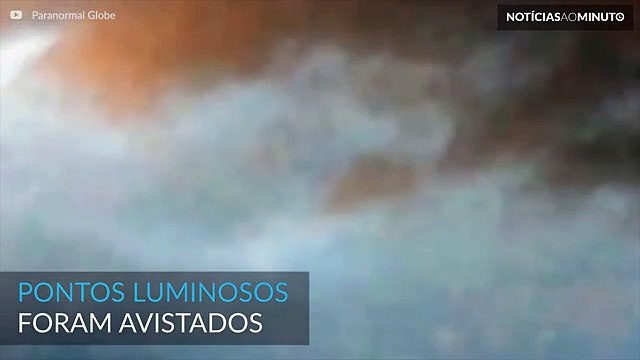 OVNIS filmados no céu do Canadá
