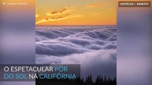 O céu da Califórnia e sua beleza em time lapse