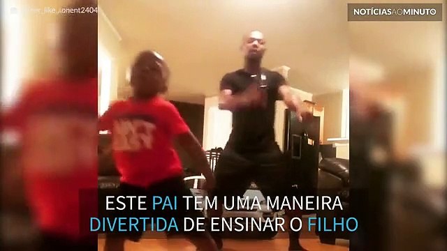 Pai ensina os meses do ano ao filho da forma mais espectacular de sempre!