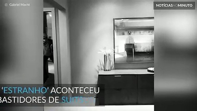 Gabriel Macht de ‘Suits’ grava cena bizarra