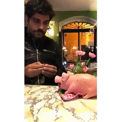 Vídeo: Bruno Cabrerizo pede uma porca em casamento