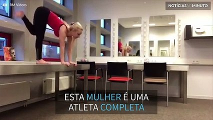 Conheça a mulher borracha