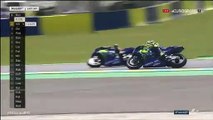 Os erros (e a queda) que deitaram tudo a perder para Rossi no GP de França