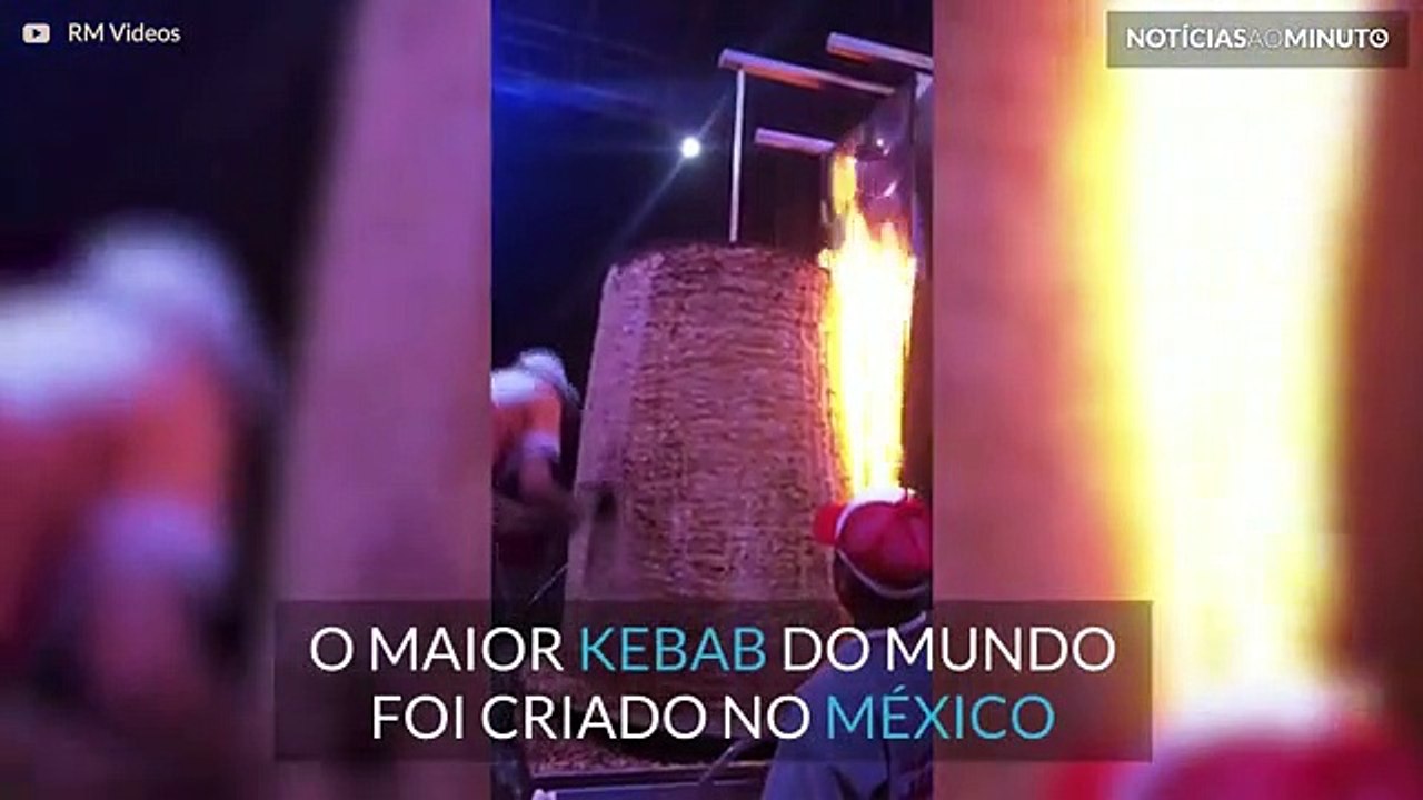 Um kebab de 5 toneladas