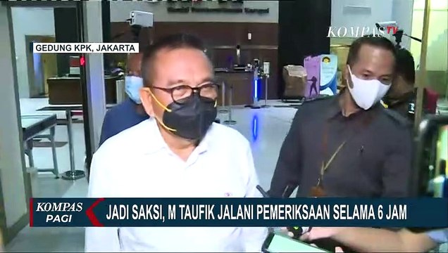 KPK Periksa M Taufik Terkait Kasus Korupsi Pengadaan Tanah di Munjul