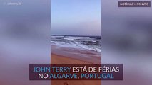 John Terry está de férias em Portugal!