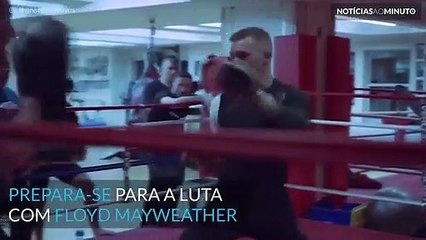 Conor McGregor partilha treino intensivo de boxe