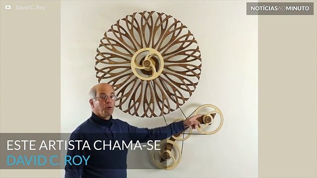 Vai ficar hipnotizado com as esculturas deste artista