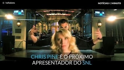 Chris Pine apresenta o Saturday Night Live!