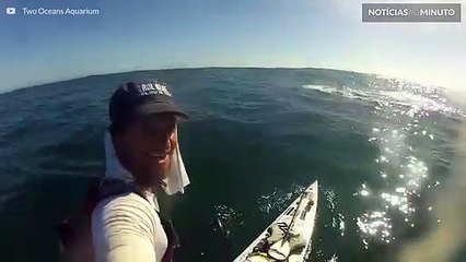 Homem atravessa Oceano Atlântico a remar em stand up paddle
