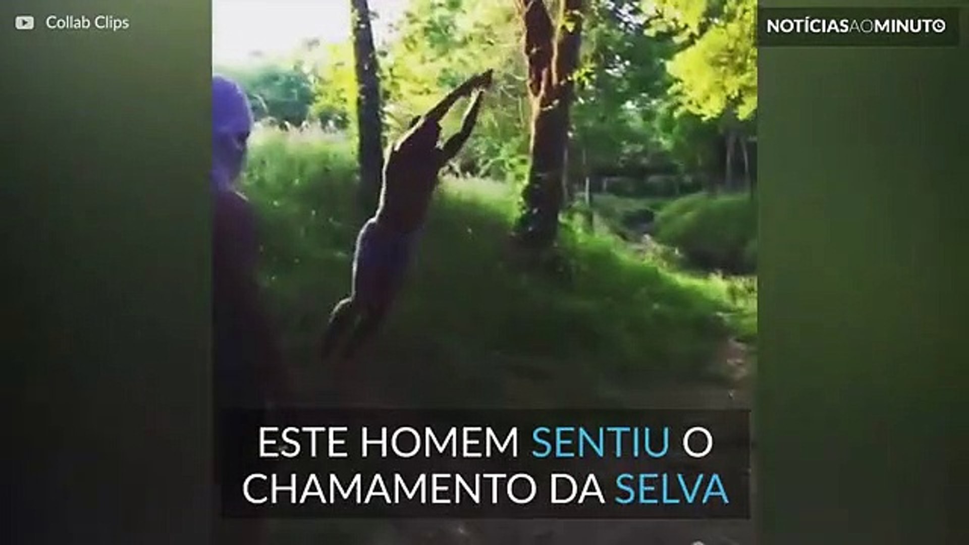 O Tarzan de boxers cor-de-rosa