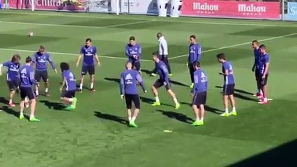 Treino Real Madrid