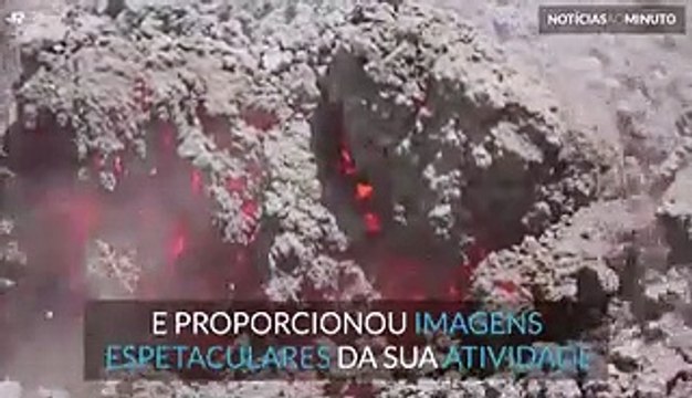 Atividade do Vulcão Etna gera imagens espetaculares