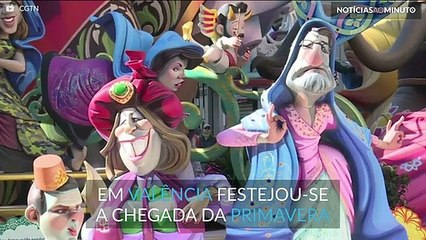 Valência festeja a chegada da primavera