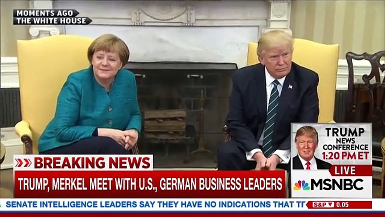Trump ignora Merkel