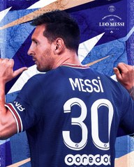 MESSI USARÁ EL 30 EN PARIS SAINT GERMAIN