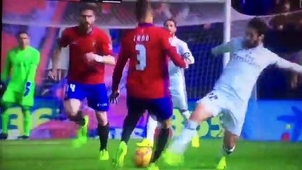 Mais uma arrepiante lesão em Espanha, desta vez no Osasuna-Real Madrid