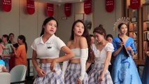Chinese showgirls beauties dancing