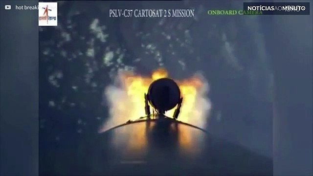 Imagens incríveis do espaço registadas numa missão espacial da Índia