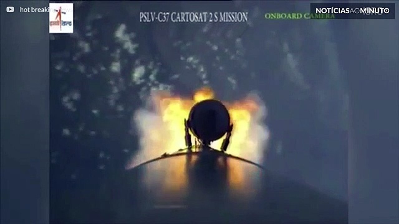 Imagens incríveis do espaço registadas numa mis...