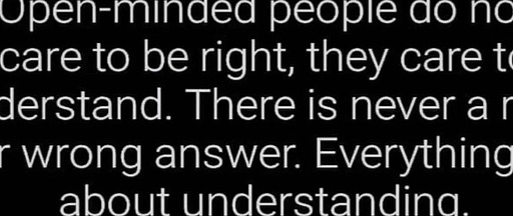 | Worth Watching | Nothing Is Right Or Wrong |