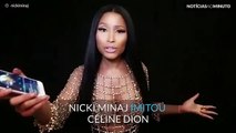 Nicki Minaj imita Céline Dion em interpretação Lip Sync
