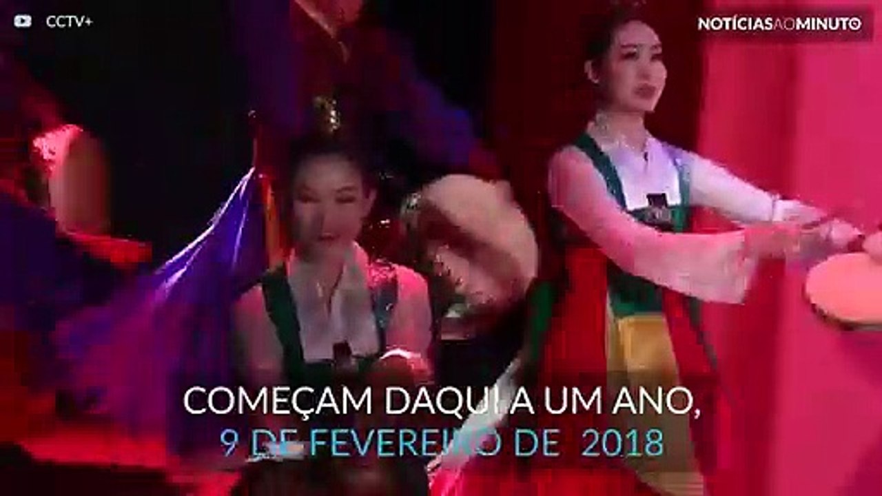 Falta um ano para os Jogos Olímpicos de inverno...
