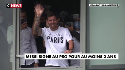 Les supporters ravis de l'arrivée de Messi à Paris