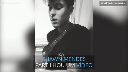 Shawn Mendes delicia os fãs com uma cover