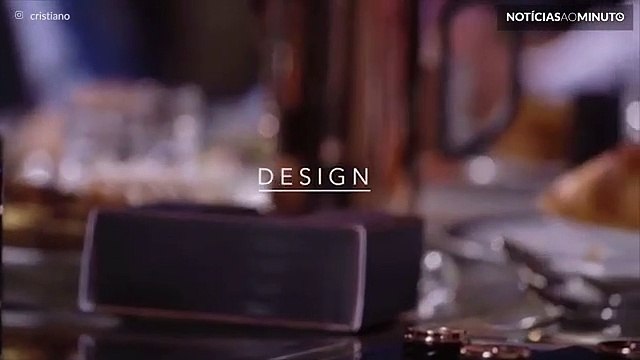 Ronaldo mostra como escolheu o design do novo perfume