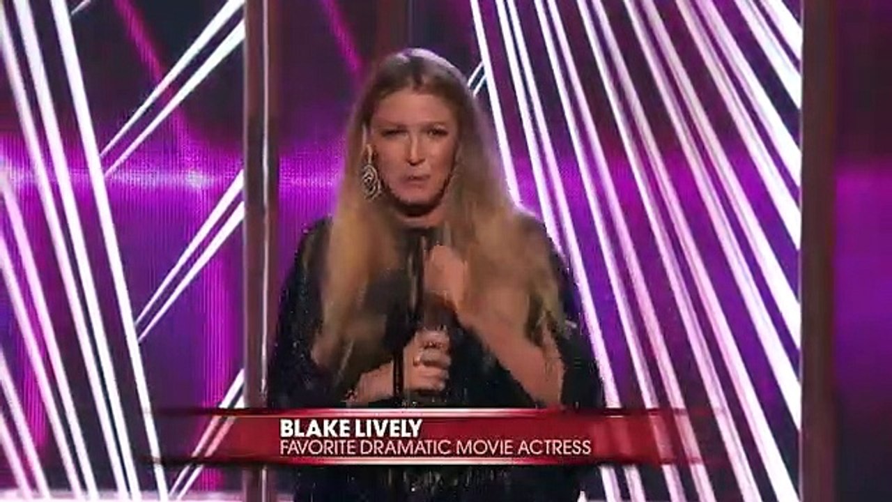 Blake Lively e o seu discurso inspirador nos People's Choice Awards