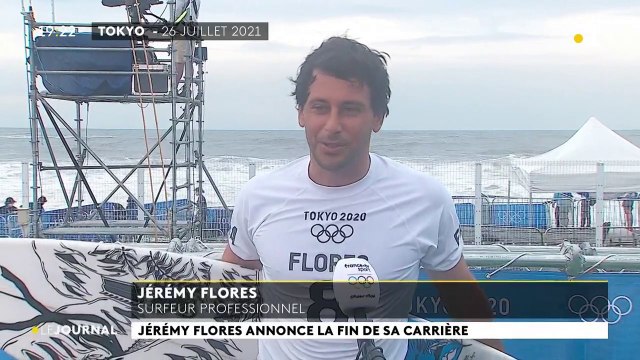 Jérémy Florès arrêtera sa carrière professionnelle après la Tahiti Pro