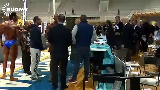 Ficou em segundo lugar em concurso de culturismo e reagiu assim