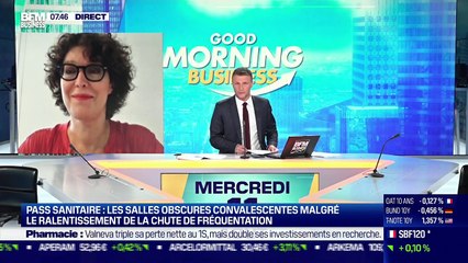 Hélène Herschel (FNEF): Le pass sanitaire fait chuter la fréquentaiton des salles de cinéma - 11/08