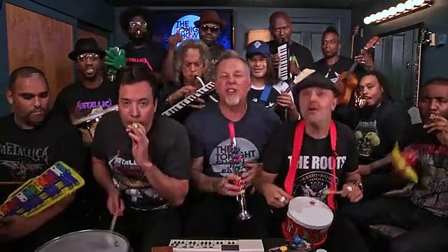 Já ouviu esta versão de Enter Sandman tocada com instrumentos para crianças?