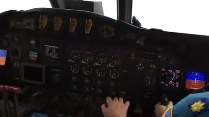 Este piloto voou até ao coração do Furação Matthew