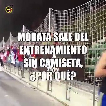 O simples gesto de Morata que deixou uma criança em lágrimas