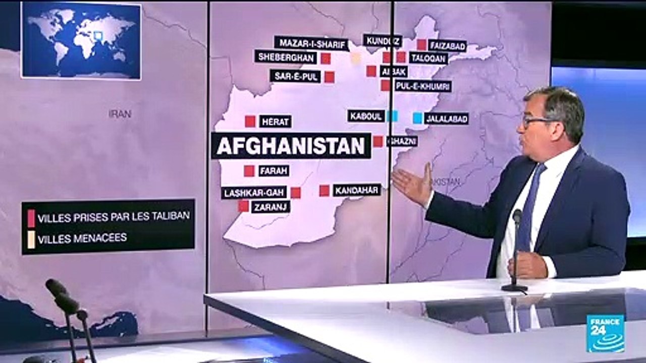Offensive des Taliban en Afghanistan : les insurgés contrôlent environ deux tiers du pays
