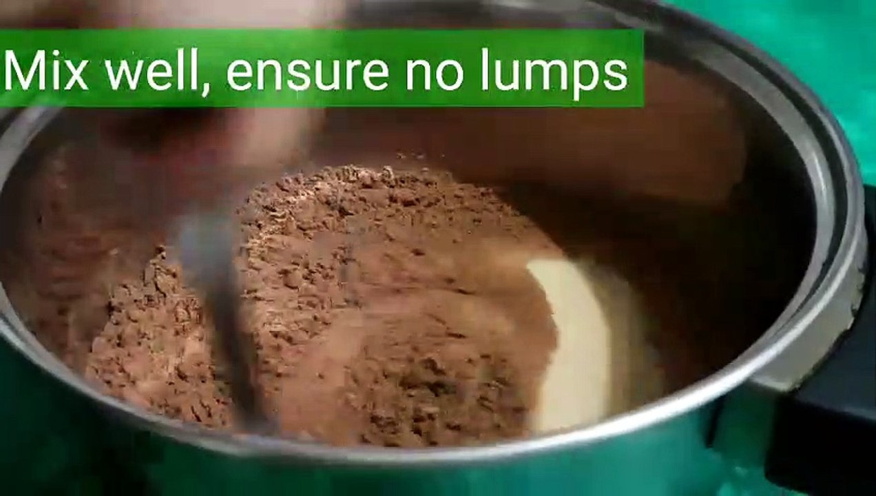 Mix the condensed milk and cocoa, you will be amazed by the result! Delicious for tea #130 by Safina Kitchen