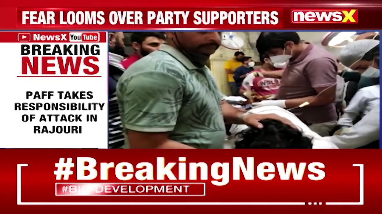 PAFF Behind Grenade Attack In J&K’s Rajouri BJP Leader Attacked NewsX