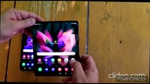 Samsung Galaxy Z Fold 3 and Z Flip 3 Hands on video.