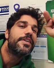 Bruno Cabrerizo foi assaltado e acusa taxista