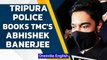 Tripura Police books TMC leaders like Abhishek Banerjee for obstructing police duty | Oneindia News
