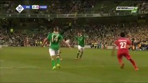 Robbie Keane despede-se da seleção irlandesa com golo fantástico