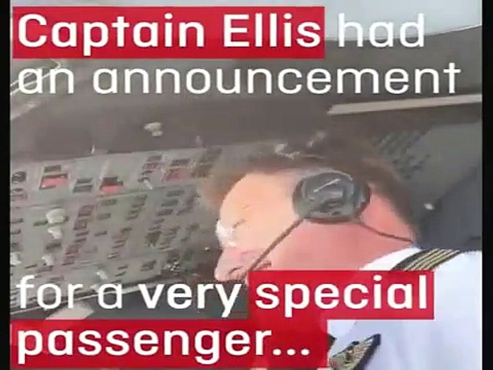 Piloto pede namorada em casamento em pleno voo