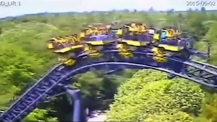 Novo vídeo mostra momento da colisão no acidente de Alton Towers